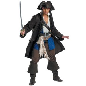 Captain Jack Sparrow Pirate Costume